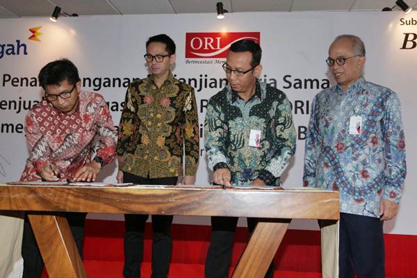  Trimegah Sekuritas dan Bank DKI Kerjasama Penjualan ORI 014