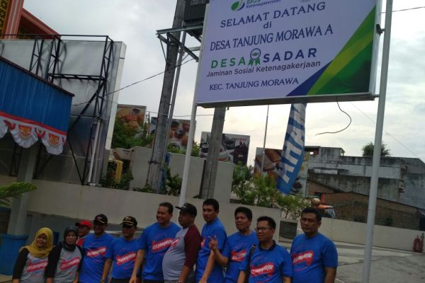  Pekerja di Tanjung Morawa Diharapkan Terlindungi BPJS Ketenagakerjaan