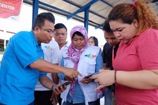  PLN Sapa Pelanggan Di Acara Pengucapan Syukur Manado
