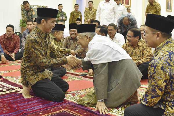  Masuk Tahun Politik: Presiden Jokowi Ajak Ulama Jaga Keutuhan Bangsa