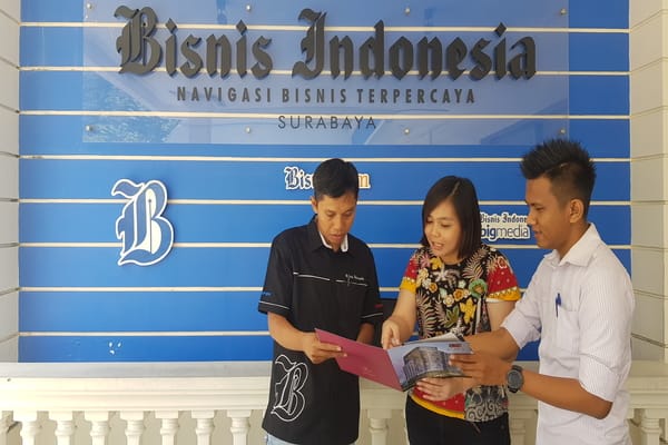  Tanrise Property Kunjungi Bisnis Indonesia Jatim