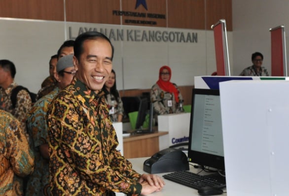  Presiden Jokowi Resmikan Perpustakaan Tertinggi di Dunia