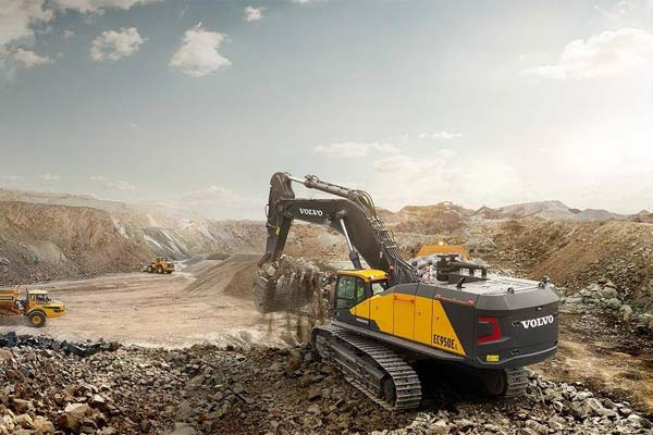  Indonesia Mining Expo 2017: EC950E, Eskavator Terbesar Volvo