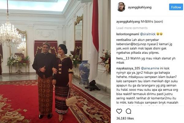  Putri Jokowi, Kahiyang Ayu, Menikah November?