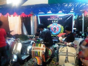  Ribuan Vespa Kumpul di Yogyakarta Jumat -Sabtu (15-16/9)