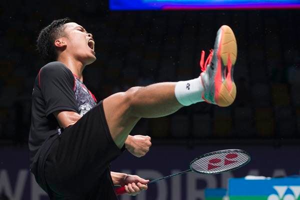  Hasil Korea Open 2017: Kalahkan Son Wan Ho, Anthony Ginting ke Final