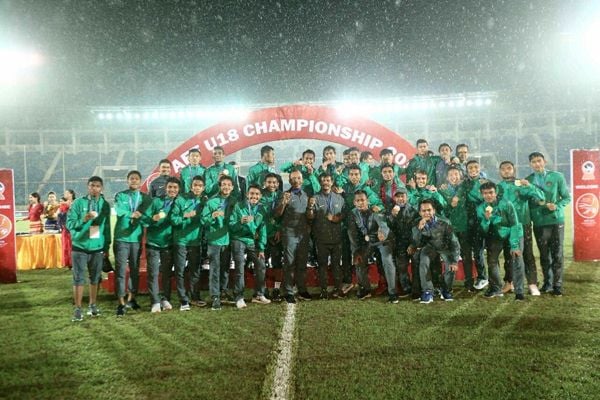  HASIL PIALA AFF 2017: Indonesia Pesta Gol, Lumat Myanmar 7-1, Raih Peringkat Ketiga