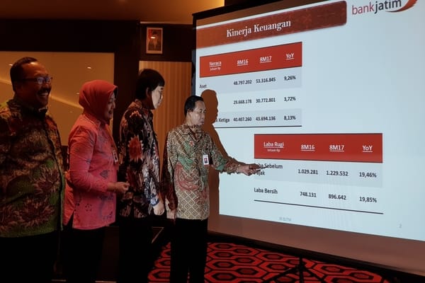  Tabungan Bank Jatim Terimbas Perlambatan Ekonomi