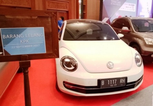  Mobil Koruptor Dilelang, Ini Hasilnya
