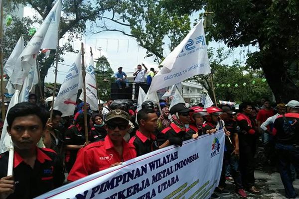  FSPMI Sumut Siapkan Demo Buruh Besar-Besaran di Medan