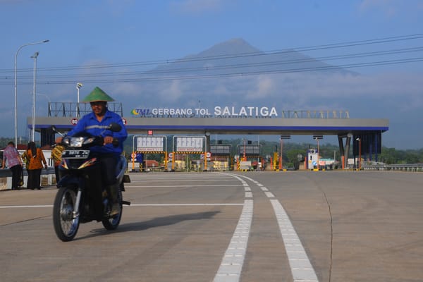  Hujan Tingkahi Peresmian Tol Bawen-Salatiga