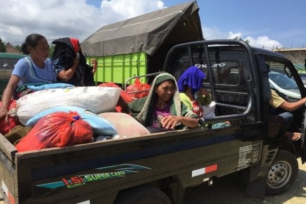  Stok Logistik Pengungsi Gunung Agung Cukup untuk 3 Minggu