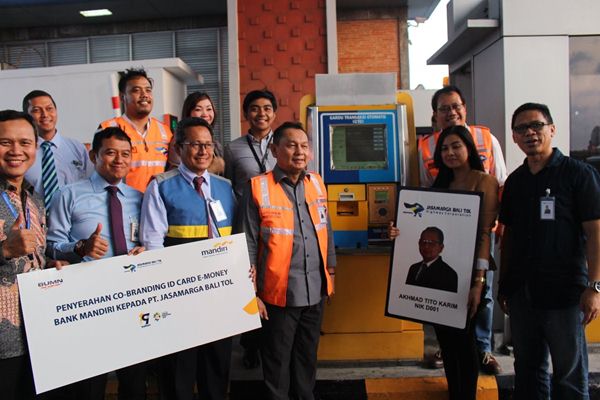  e-Money Mandiri Jadi ID Card Karyawan Tol Bali Mandara