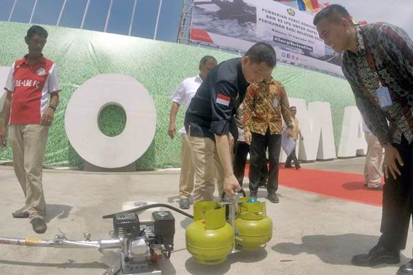  KONVERSI BBM KE LPG : Pemerintah Optimistis Capai Target