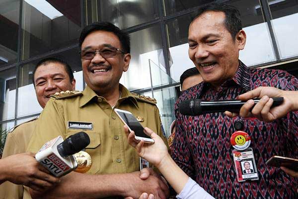  Akhir Masa Jabatan, Djarot Wakili Ahok Ucapkan Terima Kasih