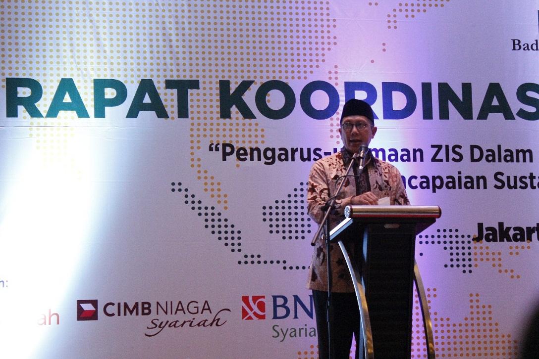  Menag Ingatkan Tugas Utama Baznas &amp; LAZ Mengatasi Kemiskinan