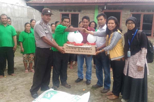  Realisasikan Ekonomi Kerakyatan, Toba Pulp Bantu Kelompok Tani