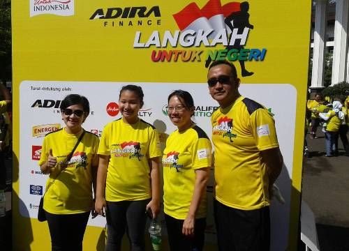  Adira Finance Gelar Fun Walk &amp; Run di Bandung