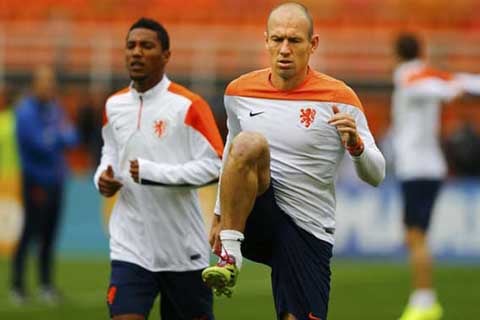  Kapten Belanda Arjen Robben Menyerah Berburu Tiket Piala Dunia 2018