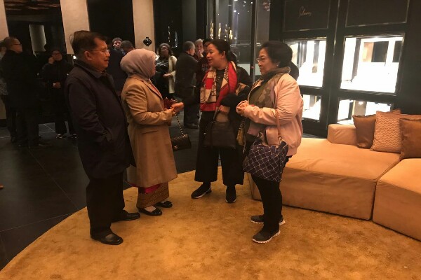  Ke Brussel, Wapres JK dan Megawati Menginap di Hotel Yang Sama