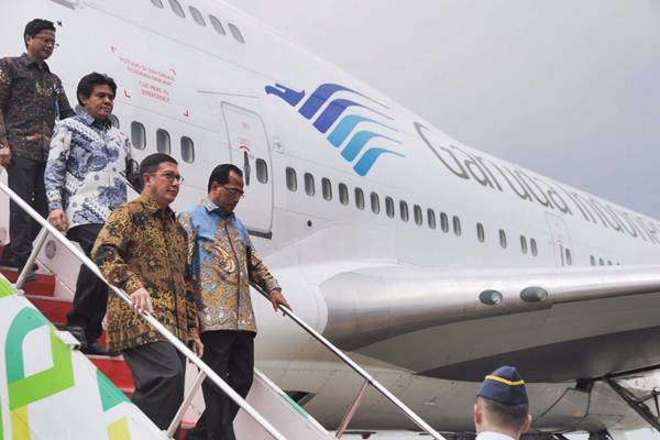  Pesawat Garuda Indonesia Boeing 747-400 Dipensiunkan