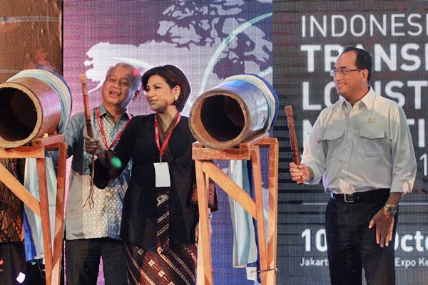  Pembukaan Indonesia Transport, Logistic & Maritime Week 2017