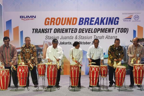  Proyek Pembangunan TOD Juanda dan Tanah Abang Dimulai