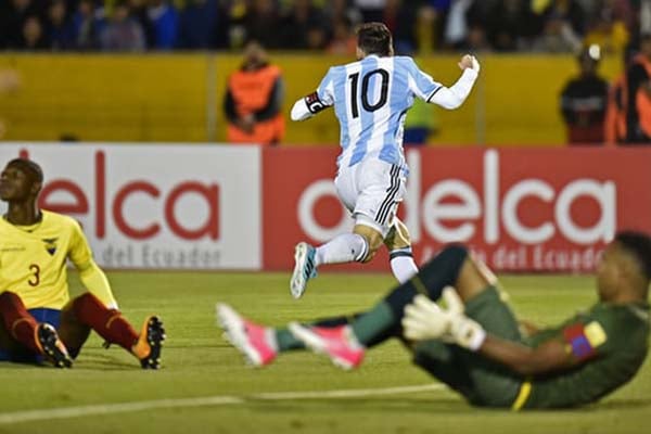  Messi Hattrick. Argentina, Uruguay, Kolombia ke Piala Dunia 2018