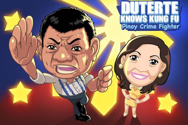  PERANGI NARKOBA: Karakter Mirip Duterte dan Kepala Polisi Filipina Hadir di App Store. Apple Diprotes