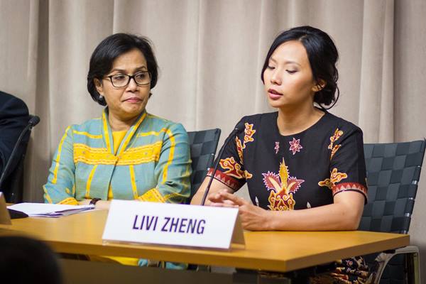  Sutradara Livi Zheng Promosi Bali di Rapat Tahunan  IMF-World Bank