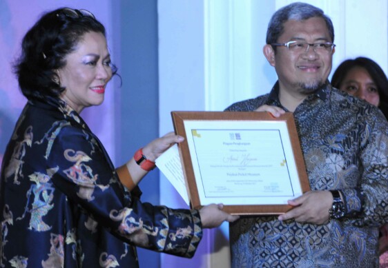  Peduli Museum, Aher Raih Anugerah Purwakalagrha