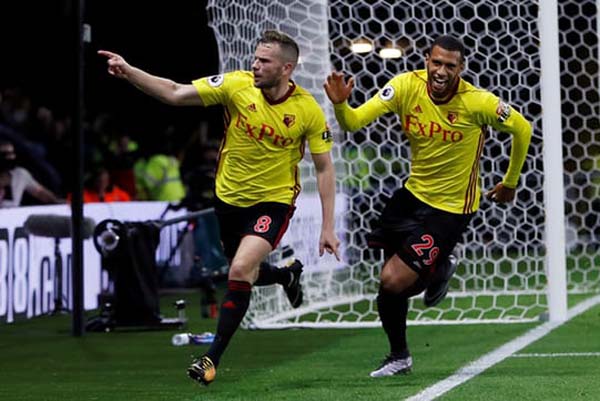  Hasil Liga Inggris: Watford Sikat Arsenal di Ujung Laga, Skor 2-1