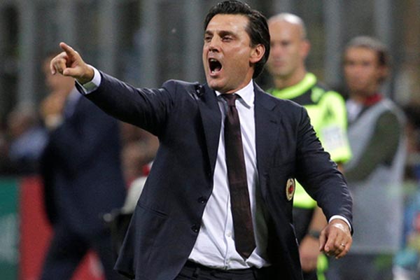  Montella Tetap Yakin AC Milan Bisa Lolos ke Liga Champions