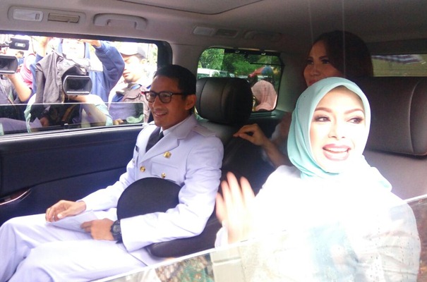  Ini Alasan Sederhana Sandiaga Uno Belum Pakai Mobil Dinas