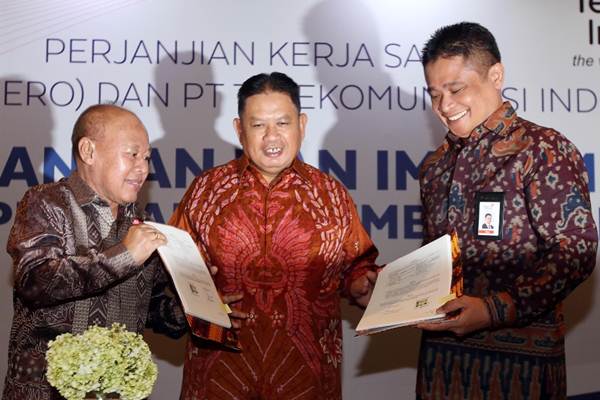  Telkom dan Taspen Jalin Kerjasama Pembayaran Pensiun