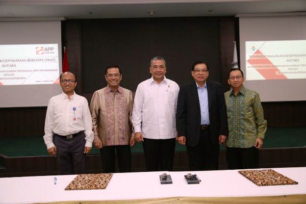  Kementerian Desa-APP Sinar Mas MoU Akselerasi Pembangunan di 100 Desa