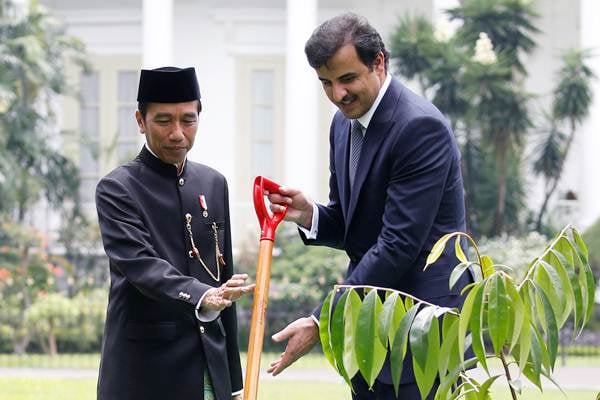  Kunjungan Emir Qatar Sheikh Tamim bin Hamad Al Thani