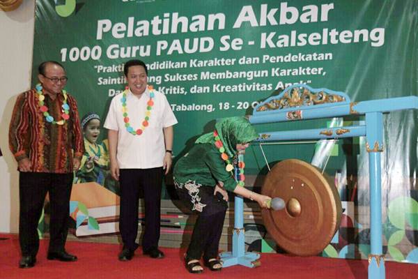  Adaro Gelar Pelatihan Akbar 1000 Guru PAUD