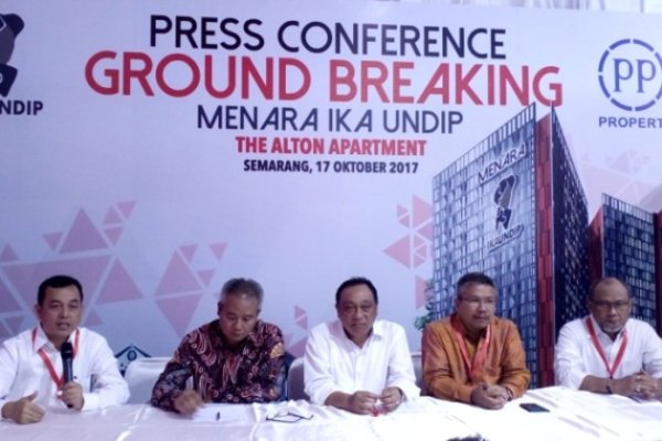  Alumni Undip Bangun Apartemen, Investasi Rp200 Miliar