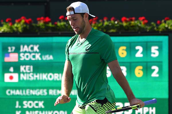 Hasil Tenis Stockholm: Jack Sock, Fognini ke 8 Besar