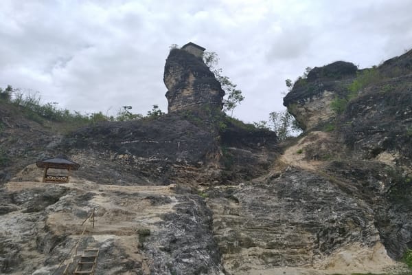  Bekas Tambang Gamping Bayat Dipoles Jadi Objek Wisata