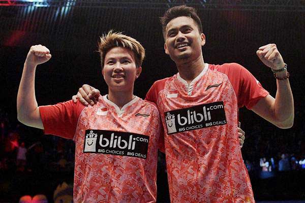  Jadwal Siaran Langsung Semifinal Denmark Open 2017: Tontowi/Liliyana Vs Tang/Tse