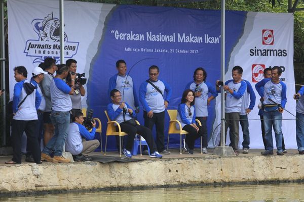  Sinar Mas dan Jurnalis Mancing Indonesia Gelar Lomba Mancing