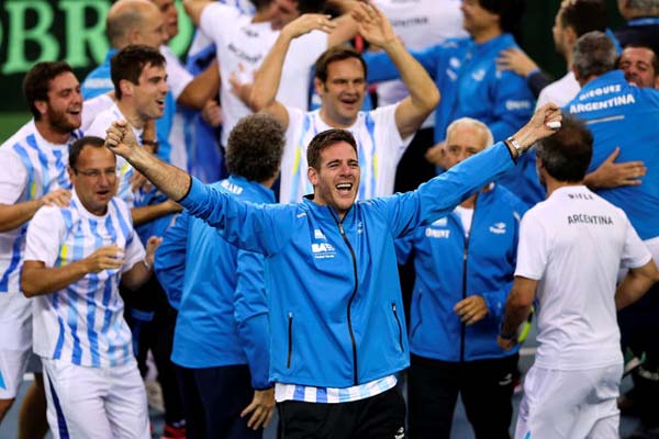  Hasil Tenis Stockholm: Del Potro Berpeluang Pertahankan Gelar