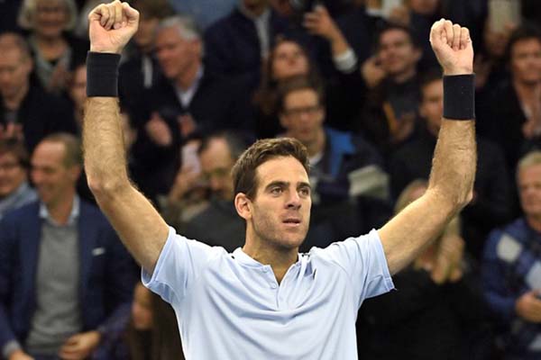 Del Potro Sukses Pertahankan Gelar Tenis Stockholm Terbuka