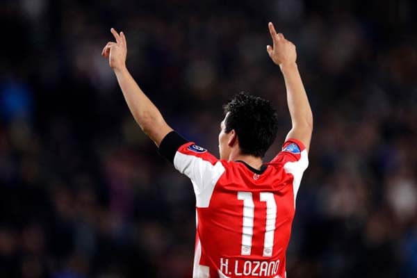  7 Gol, Hirving Lozano Top Skor Liga Belanda