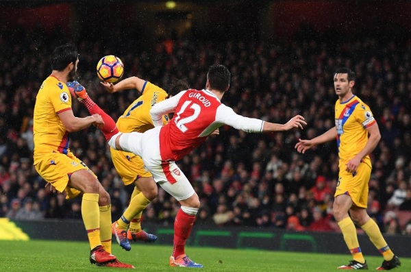  Gol Kalajengking Olivier Giroud Sabet Penghargaan Puskas FIFA