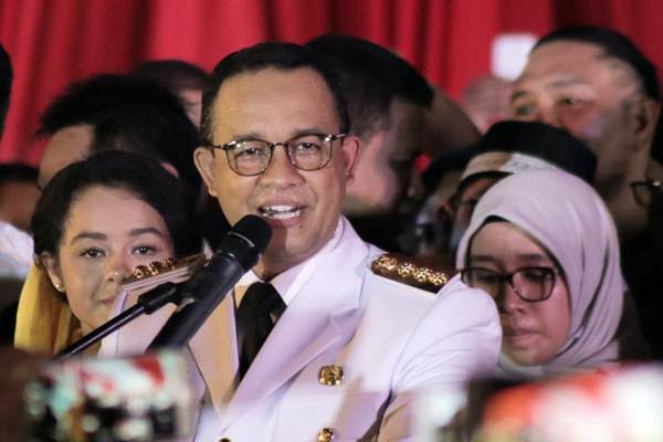 Gubernur DKI Jakarta Anies Baswedan /Bisnis.com-Felix Jody Kinarwan