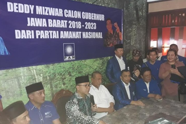  PILGUB JABAR 2018: PAN Resmi Dukung Deddy Mizwar Jadi Cagub