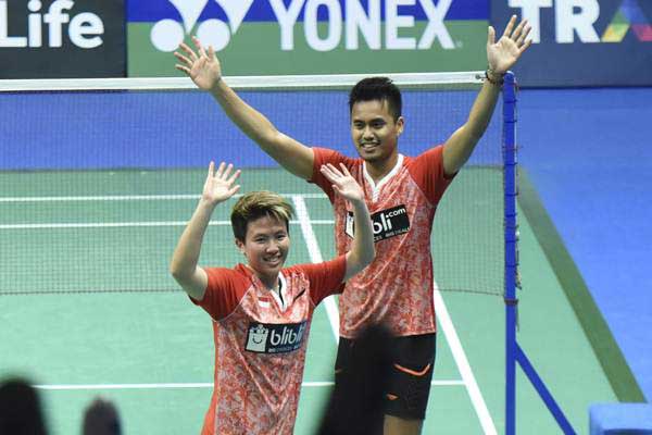  Hasil French Open 2017: Tontowi/Liliyana Kalahkan Ganda India